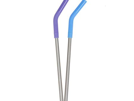 Stainless Steel 8mm Straws - 2 Pack Sale