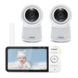 5” Smart Wi-Fi 1080p Video Monitor with 2 Cameras For Cheap