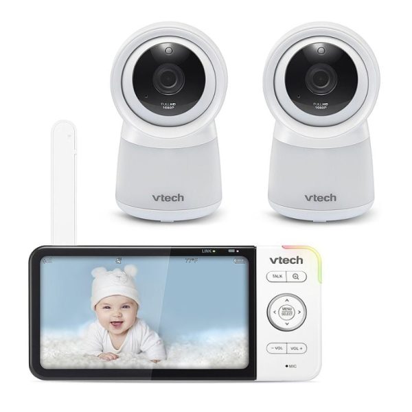 5” Smart Wi-Fi 1080p Video Monitor with 2 Cameras For Cheap