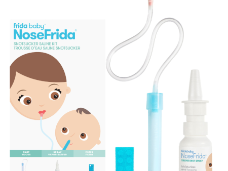 NoseFrida Snotsucker Saline Kit Hot on Sale