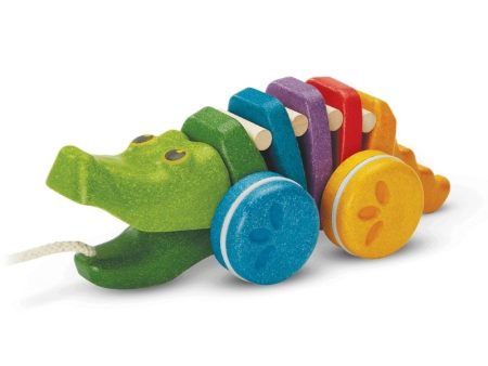 Wooden Dancing Alligator on Sale