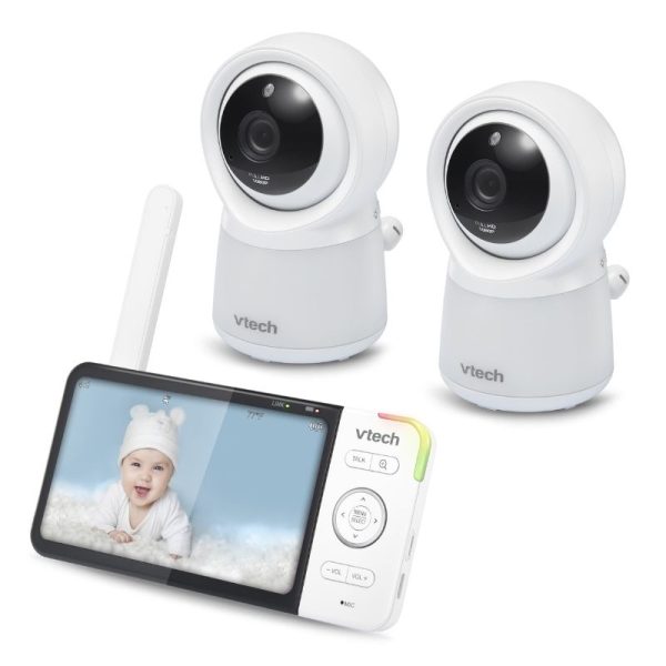 5” Smart Wi-Fi 1080p Video Monitor with 2 Cameras For Cheap