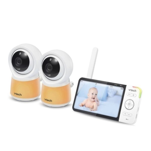 5” Smart Wi-Fi 1080p Video Monitor with 2 Cameras For Cheap