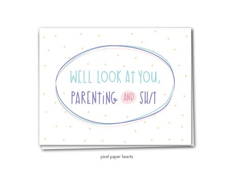 Card - Parenting & Sh!t For Discount