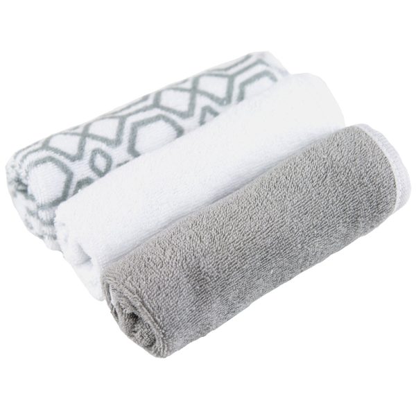 Terry Washcloths - 3 Pack For Discount