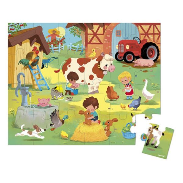 A Day At The Farm - 24 Piece Puzzle Discount