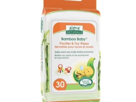 Bamboo Pacifier & Toy Wipes 30ct Fashion