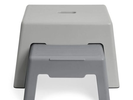 Double-Up Step Stool - Grey Online