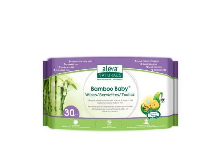 Bamboo Baby Wipes - 30 pack Online Hot Sale