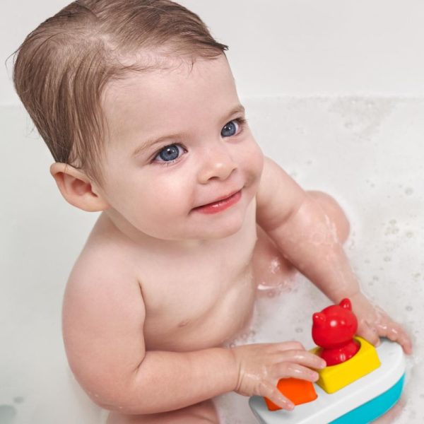 Zoo Sort & Stack Boat Baby Bath Toy on Sale