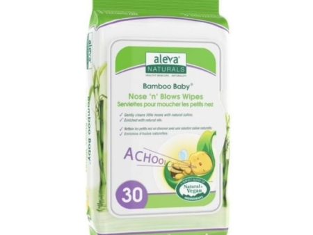 Bamboo Baby Nose n’ Blows wipes 30pk on Sale