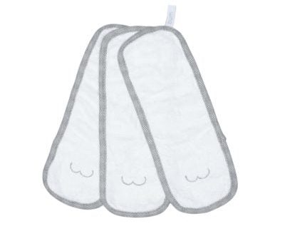 Bum Cloths-White Grey-3pk Discount