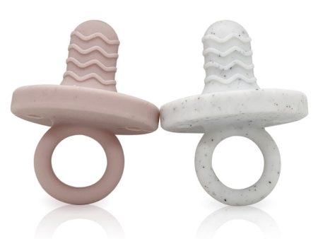 2 Pack Silicone Teethers Discount