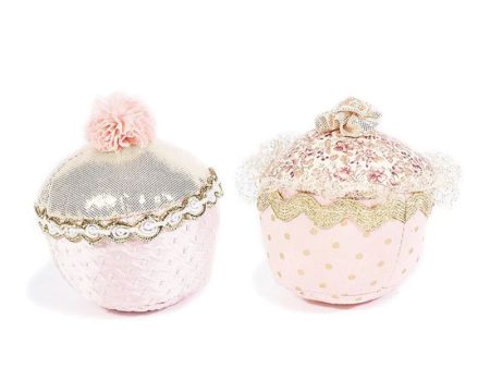 2 Piece Plush Toy Cupcake Set For Cheap