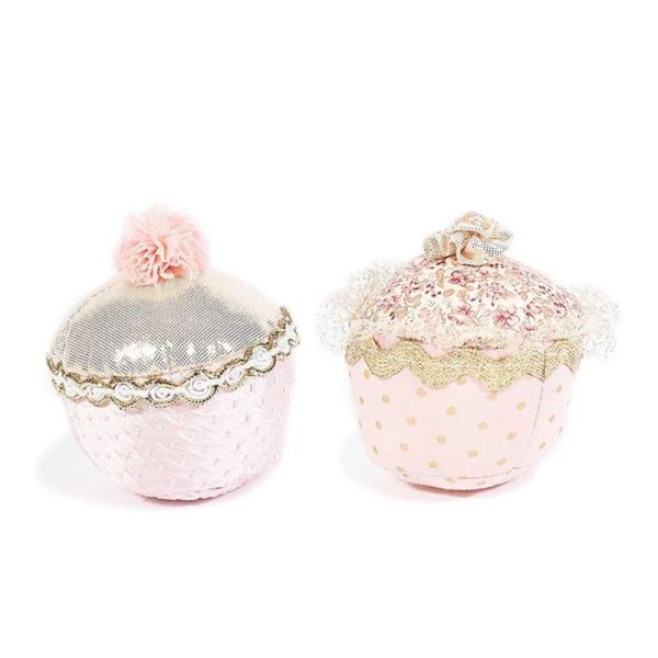 2 Piece Plush Toy Cupcake Set For Cheap