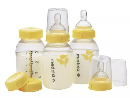 Breast Milk Bottle and Storage Containers Set - 3 Pack Cheap