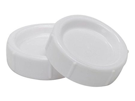 Wide Neck Storage Travel Caps Replacement - 2 Pack Hot on Sale