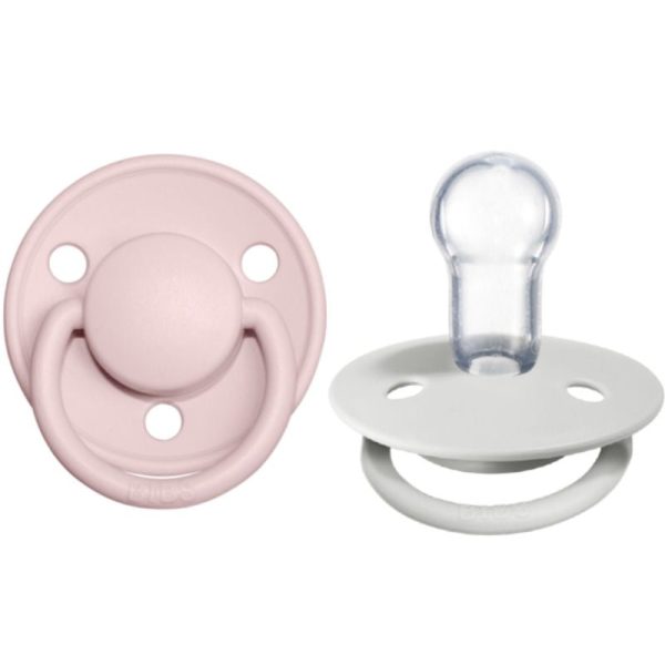 De Lux Silicone Natural Pacifier - 2 Pack Online Sale