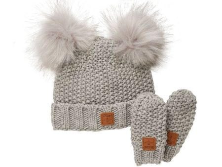 Adorable Knit Toque and Mittens Set - Infants For Discount