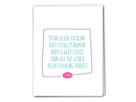 Card - Alien Baby Online now