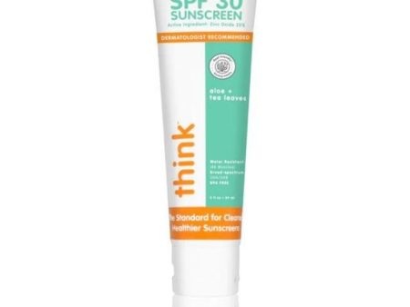 Think SPF 30 Sunscreen with Aloe & Tea Leaves For Sale