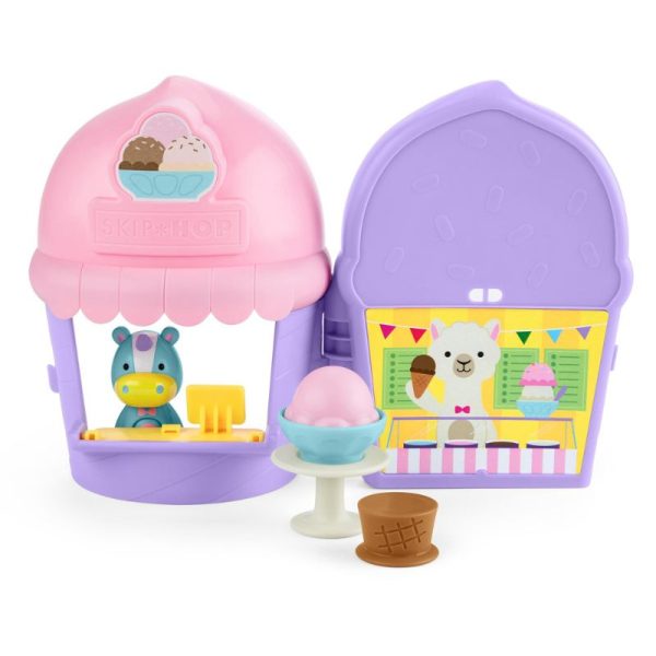 Zoo Ice Cream Shoppe Playset - Unicorn Online now