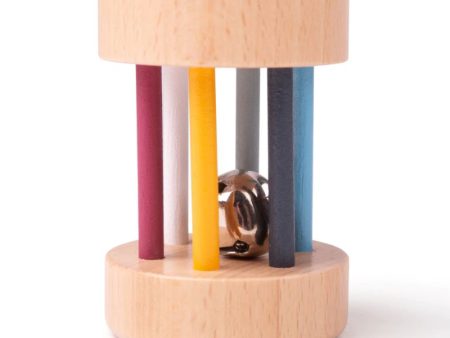 Wooden Roll Rattle Online Hot Sale