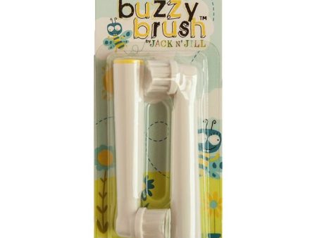 Buzzy Brush Replacement Heads - 2 Pack Hot on Sale