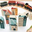 Wooden Mountain View Train Set Online Sale