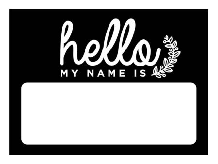 Hello Tag Hot on Sale