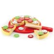 Wooden Pizza Play Set Fashion