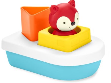 Zoo Sort & Stack Boat Baby Bath Toy on Sale