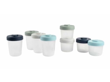 Baby Food Clip Containers Set of 8 - Large Fashion