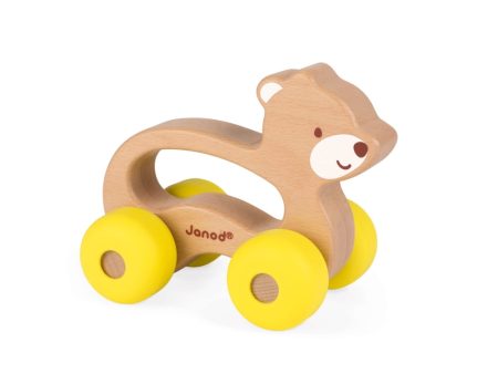 Baby Pop Push Along Bear Toy For Discount