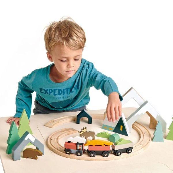 Wooden Treetops Train Set Cheap