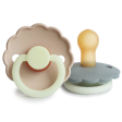 Daisy Natural Rubber Pacifier - 2 Pack Online Hot Sale