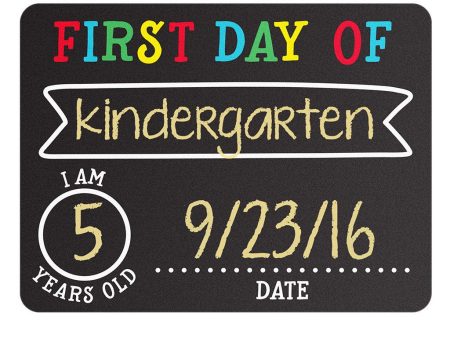 First & Last Day Chalkboard Signs For Cheap