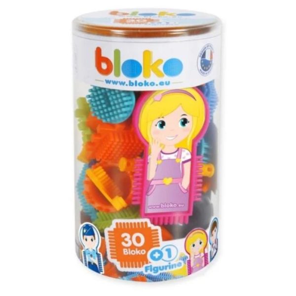 30 Piece Block Set with Figurine For Cheap