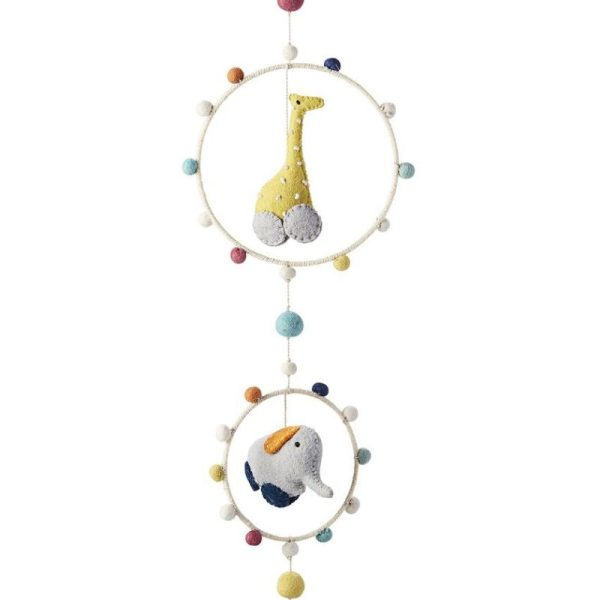 Animal Hoop Mobiles For Cheap