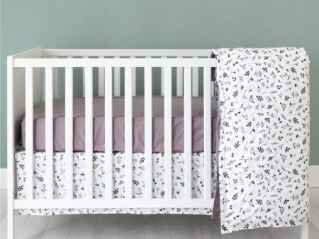 4-Piece Cotton Crib Set Fashion