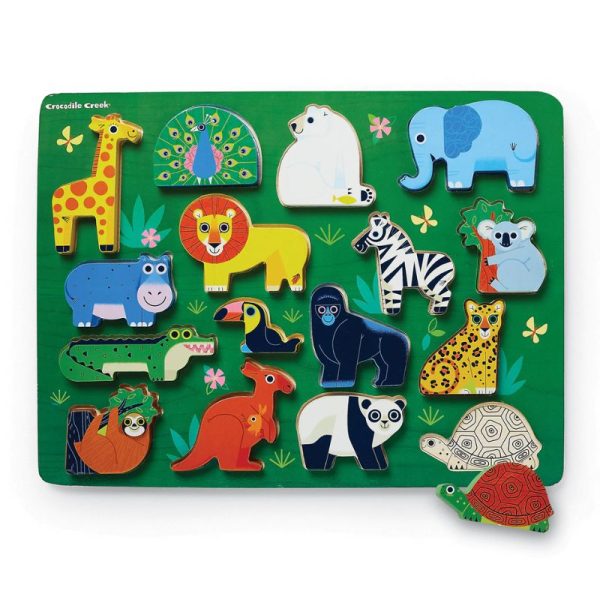 16 Piece Wood Puzzle For Discount