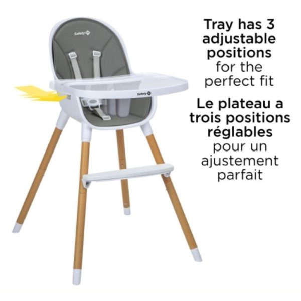 Avista High Chair - Grey Rabbit Supply