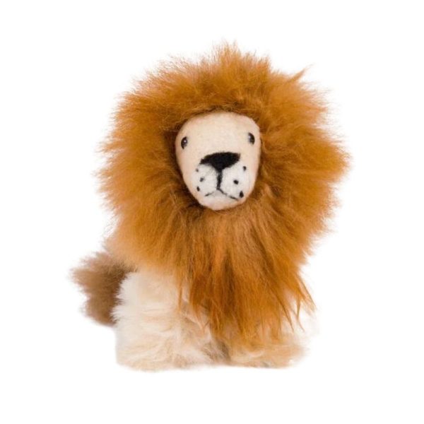 Alpaca Fur Lion Stuffed Animal Supply