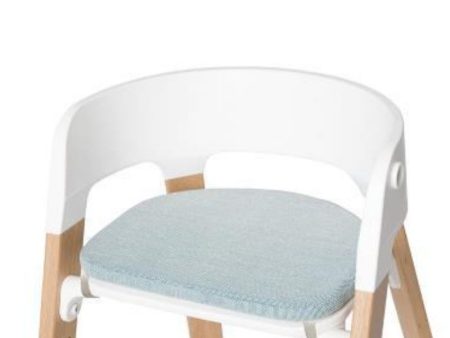 Steps Chair Cushion - Jade Twill For Sale