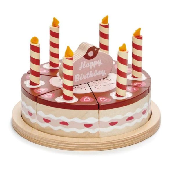 Wooden Birthday Cake Cheap