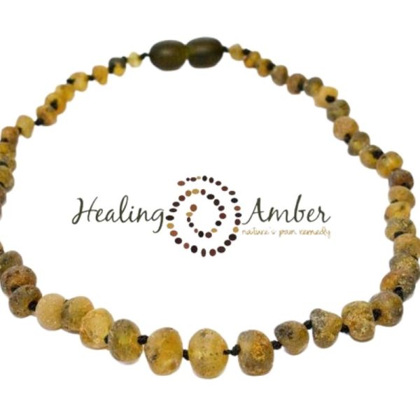 11 inch Raw Amber Necklace Cheap