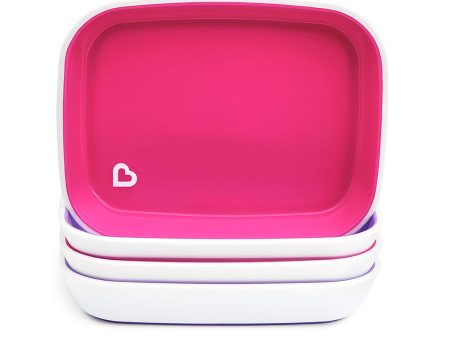 Splash Plates - Pink Purple - 4pk Online