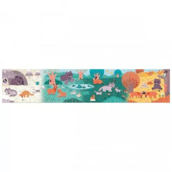 4 Seasons Panoramic Puzzle - 36 Pieces Online Hot Sale