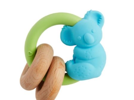 WildLove Koala Natural Wooden Teether Online now