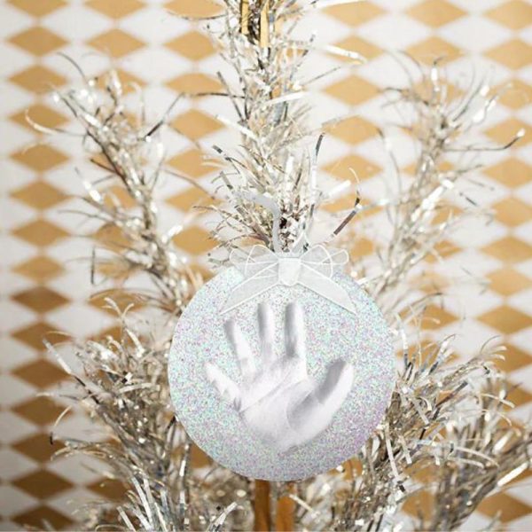 Babyprints Glitter Ornament Online Hot Sale